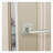 Satin Nickel Double Dummy Door Lever