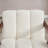 Modern Upholstered Accent Armchair Living Room Chair, White Sherpa Fabric-153198347