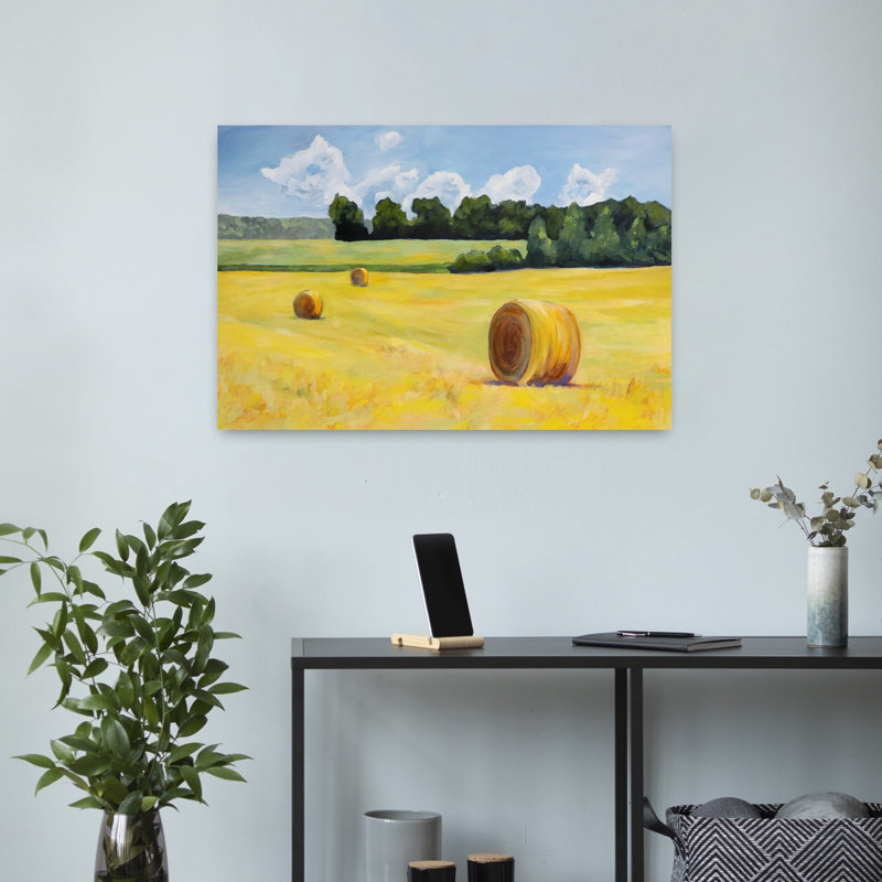 Golden Hay Field, H 16 po x l 24 po