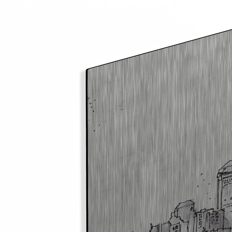 «Skyline Sketches I» par Anne Tavoletti, H 24 po x l 36 po