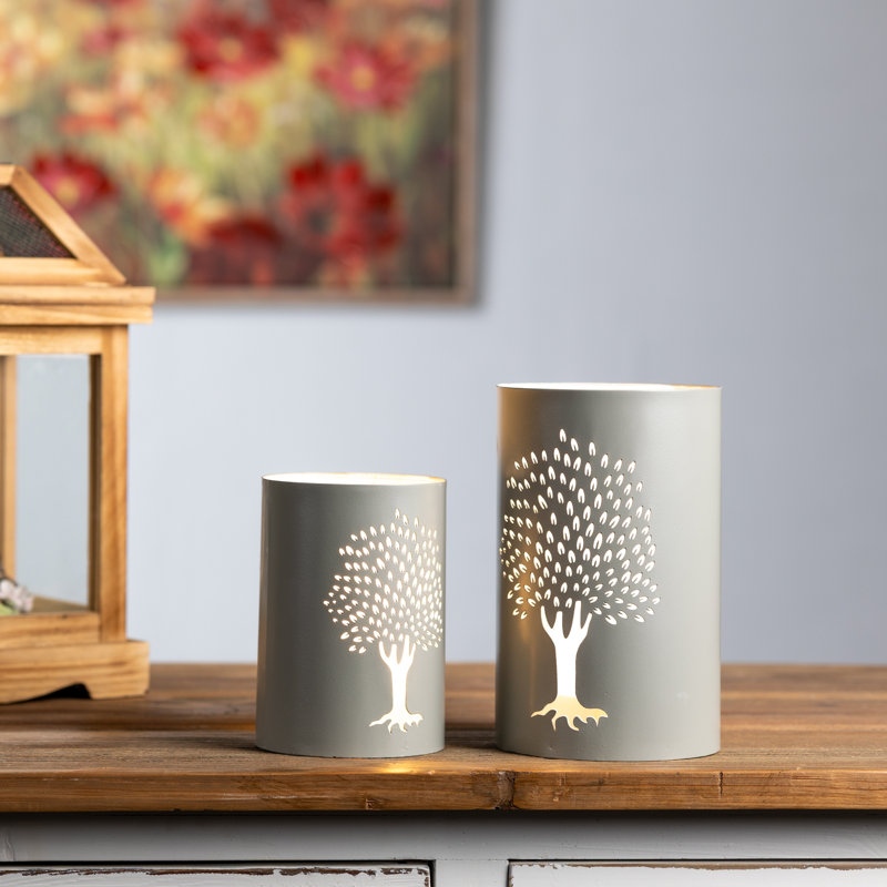 8'' H Metal Tabletop Votive Holder