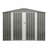 Outdoor Waterproof Garden Tool Storage Sheds With Metal Foundation With Floor Frame, Tool Shed With Lockable Hinged Doors & Air Vents, Storage House Waterproof For Backyard-119307071-119307074