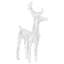 Lighted Reindeer and Sleigh Christmas Decoration with LEDs Acrylic-292850374