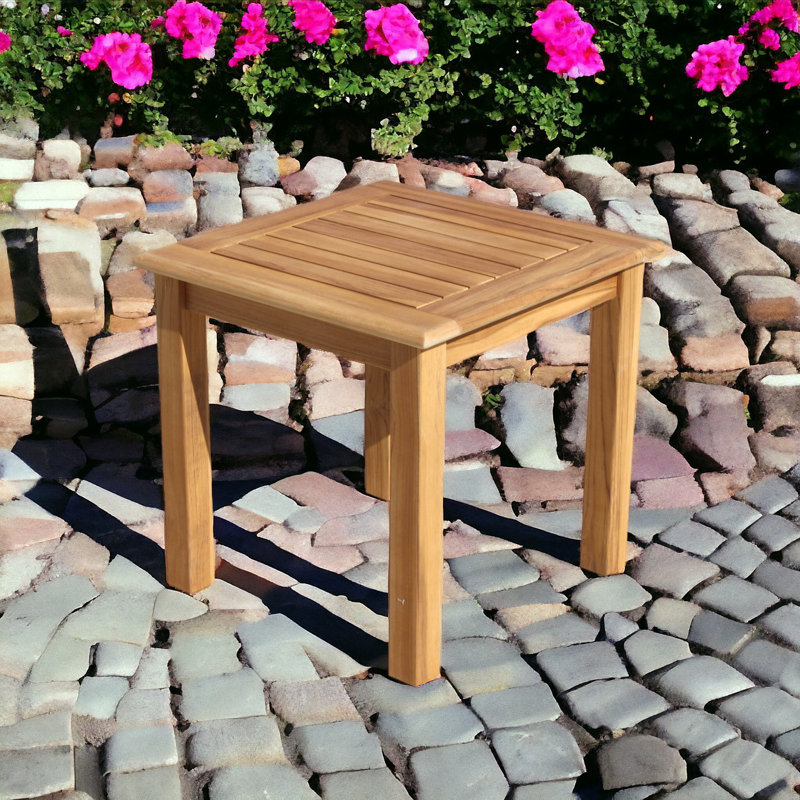 Table d'appoint en bois massif Chancy