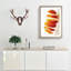 Floating Sliced Orange - Picture Frame Painting Print-56925090-56925086