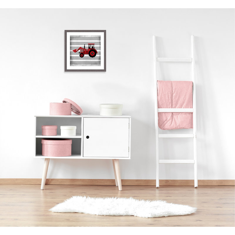 en adhésif rouge 3 pi, H 22,5 po x l 22,5 po x P 0,6 po, Encadré plat à grain de bois gris