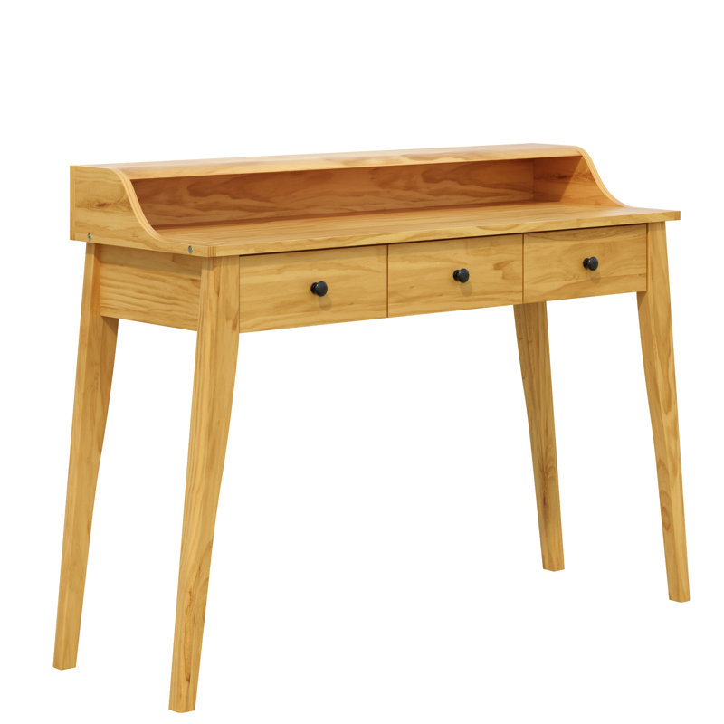 Console en bois de pin Wyatt, Naturel