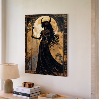 Here Is The Product Description And Seo Optimization For Your Mystical Egyptian Wall Art Canvas