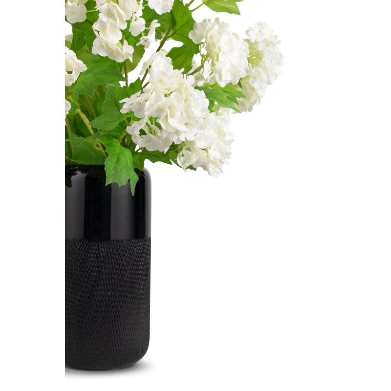 Sylvie RealTouch Snowball Hydrangea Arrangement