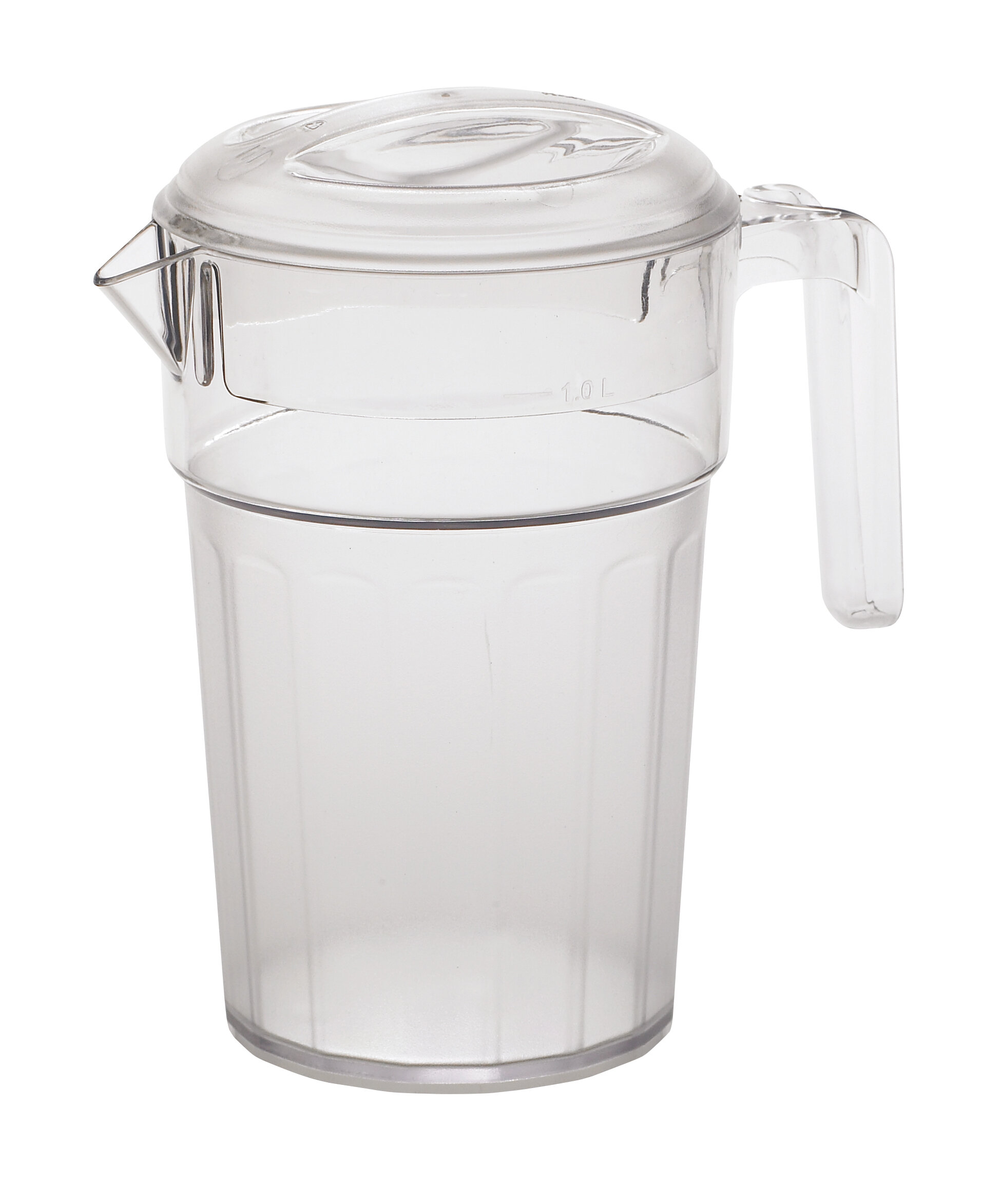1 Liter Self Service Stackable Pitcher with Lid