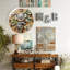 Horloge murale mignonne Koala avec feuilles et chiffres - horloge murale 12 po