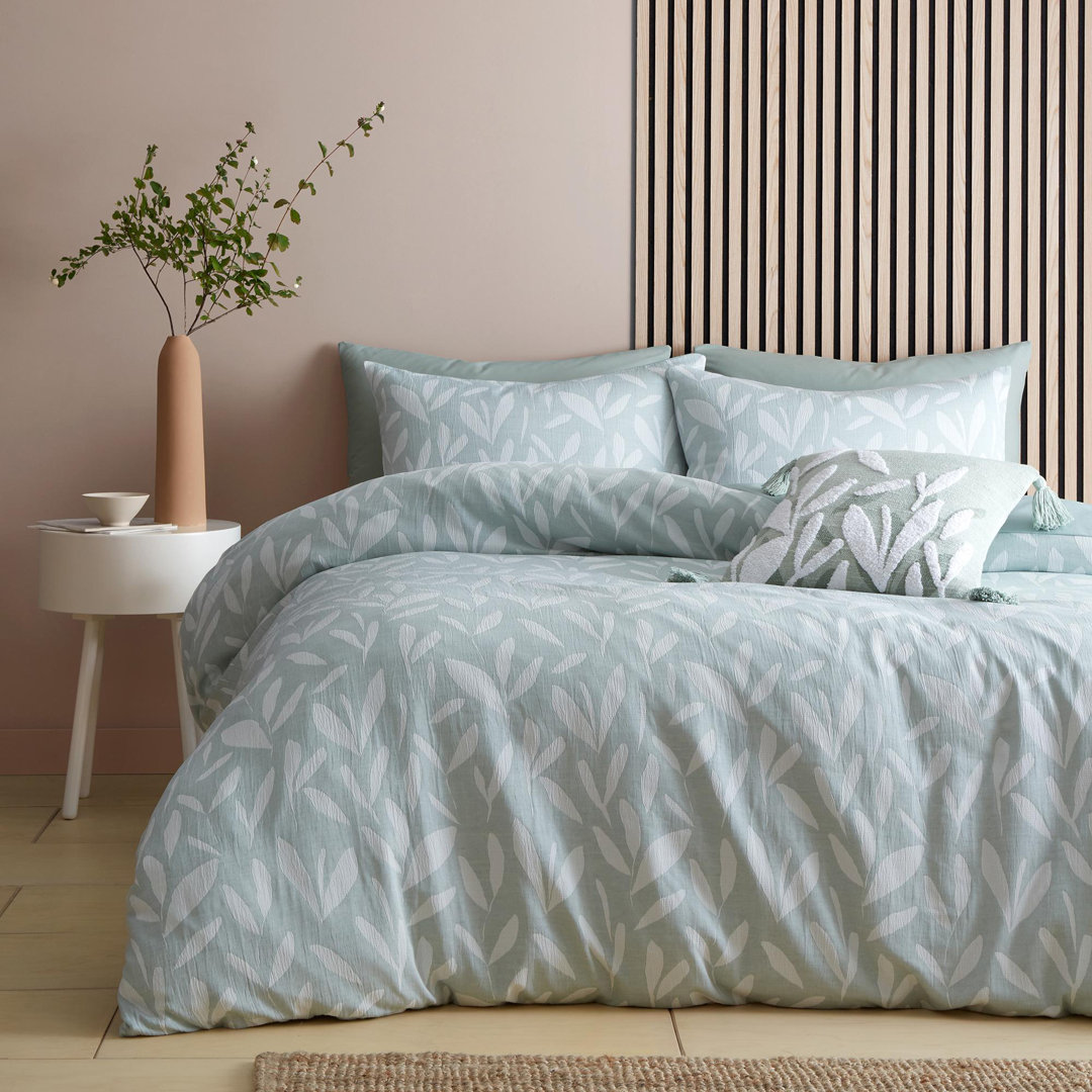 Emile 100% Recycled Polyester Duvet Cover Set Set