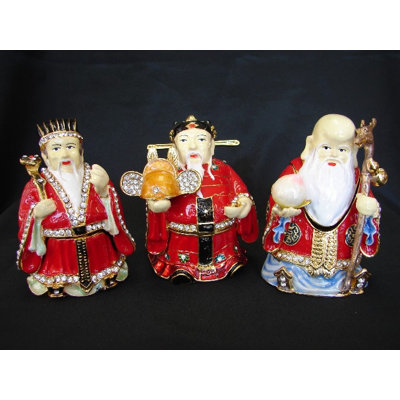 Figurine Bejeweled Fuk Luk Sau