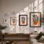 Modern Floral Arrangement Botanical - Print-593396668-593396666