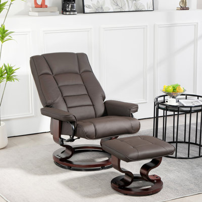 Fauteuil inclinable avec repose-pieds HOMcom