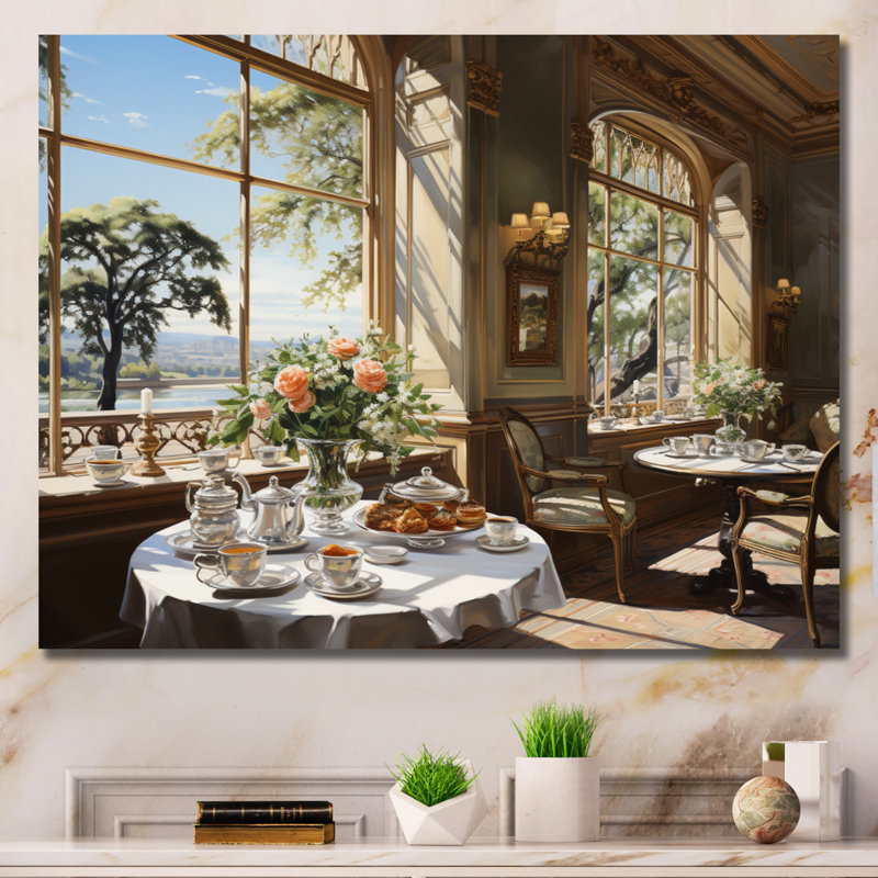 "Country clubs Af après-midi", reproduction d'art sur toile, H 30 po x l 40 po x P 1,5 po, Toile tendue