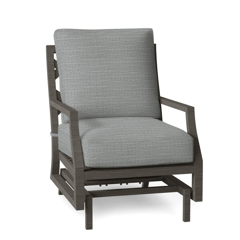 Fauteuil en treillis avec coussins, Pas de soudure, Blanc naturel