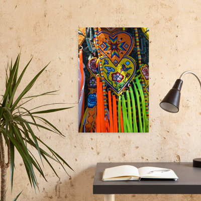 Native American Indian Ceremonial Costume Detail. Colorful Traditional Contemporary Art