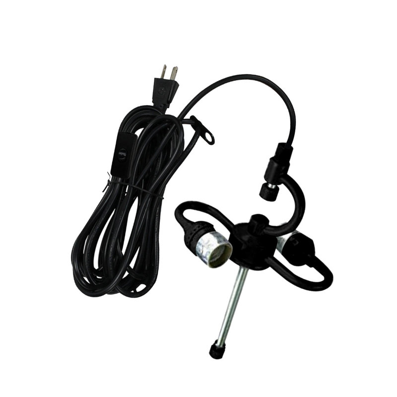 Cordon de plafonnier enfichable 2 lumières