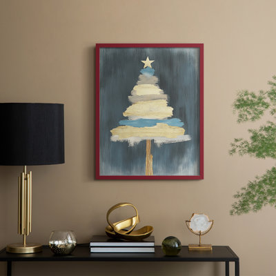«Christmas Holiday», art encadré CLxxxix, bois massif