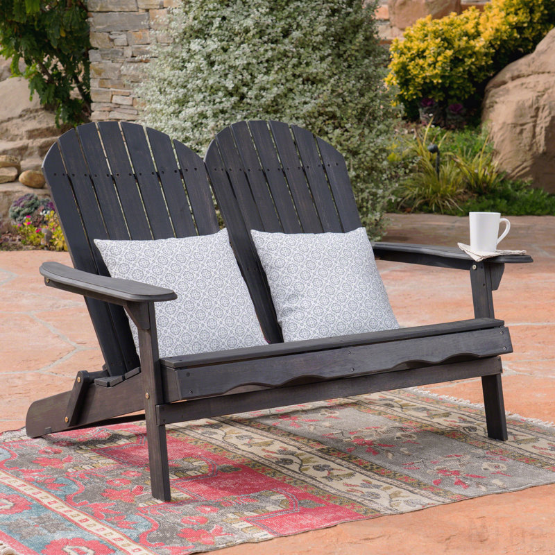Loveseat, Dark Gray