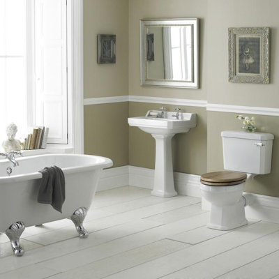Belfry Bathroom Lokshin Vitreous China Rectangular Sink with Overflow