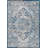 Modern Persian Vintage Medallion Navy/Light Gray Rug-935507475