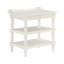 Table de chevet blanche antique