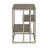 Padena Metal Frame Wood Living Room End Table with Shelf-1671232786