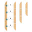 Door threshold ramp for robot vacuum cleaner 1 set