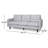 Cudahy 82.7" Tufted Sofa, Upholstered 3-Seater Sofa-1282066221