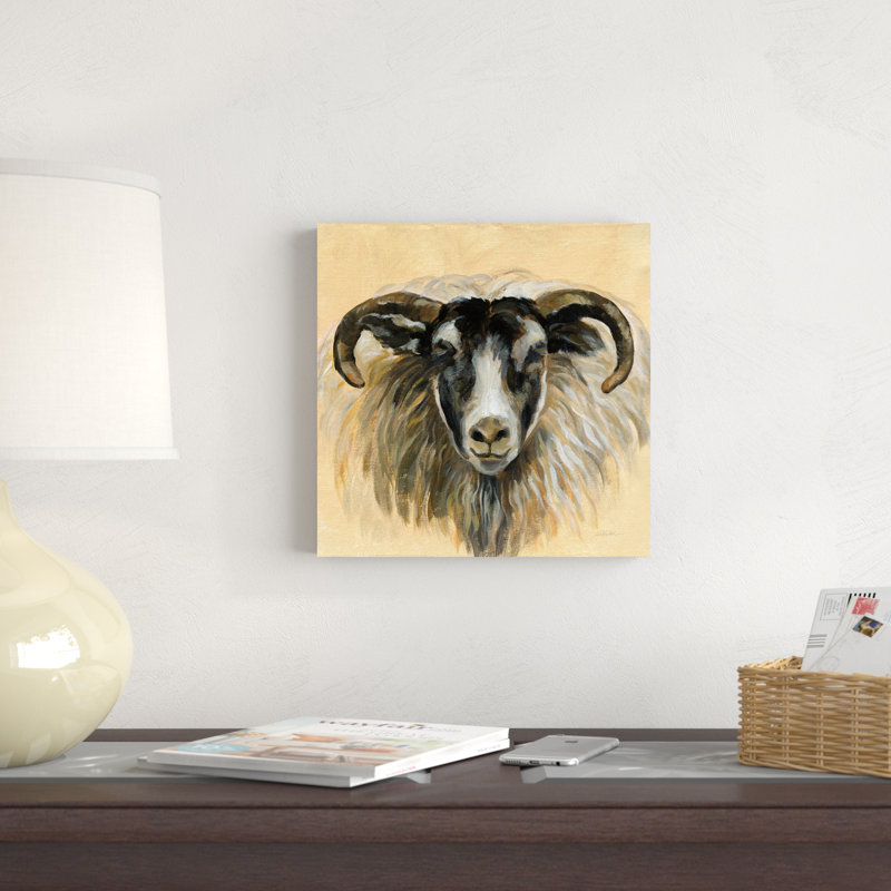 Highland Animal Ram, H 12 po x l 12 po
