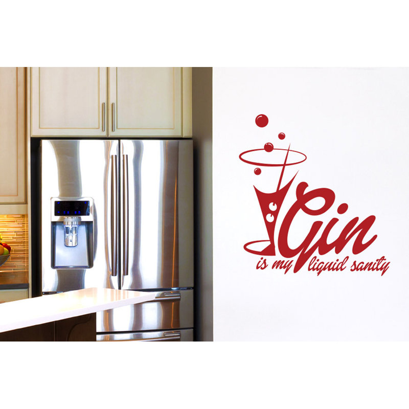 Wall Decal, Dark Red