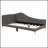 Modern Upholstered Daybed with Headboard, Armrests, and Support Legs for Comfort and Versatility-1901963289-1901963288