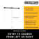 Luna 56'' - 58'' W x 74'' H Bypass Frameless Shower Door with Clear Glass