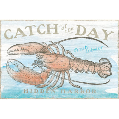 Seaside Life I by Sue Schlabach - Typography Print
