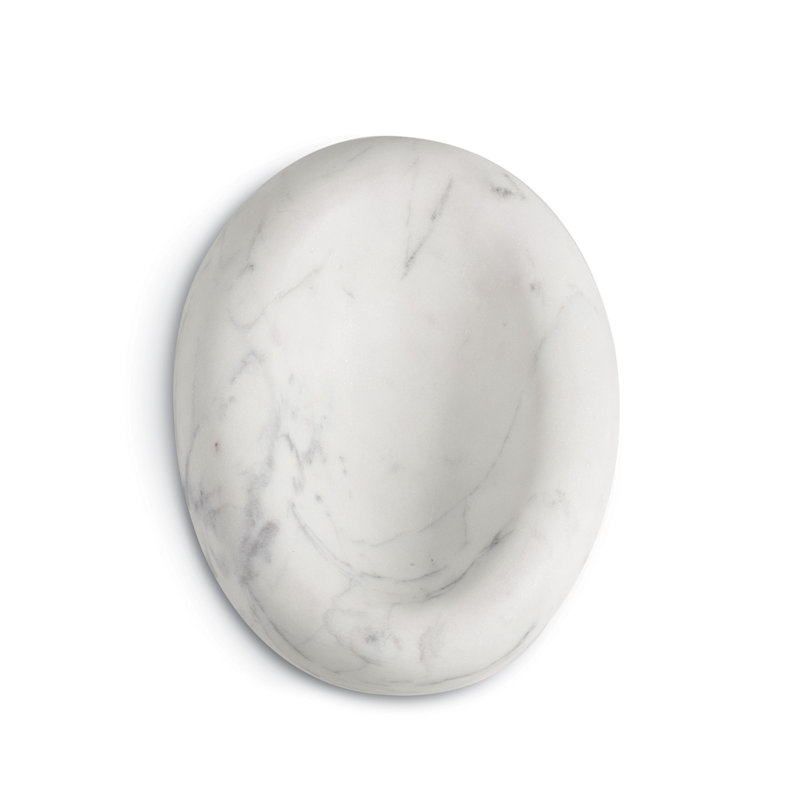 Lagoon Marble Bowl, White