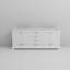 Meuble-lavabo double blanc 80 po X P 22 po D-117843453