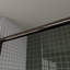 56 po à 60 po X P 58 po Porte de baignoire coulissante en H avec verre transparent-117330042