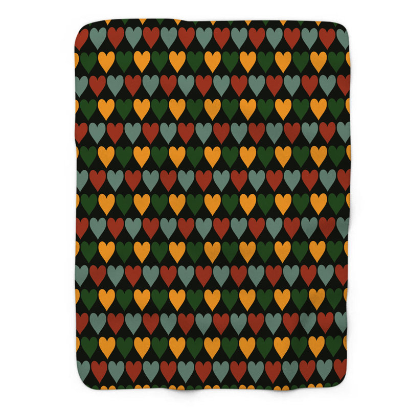Toast Citrus - Couverture sherpa de qualité supérieure 1 pièce, Grand lit