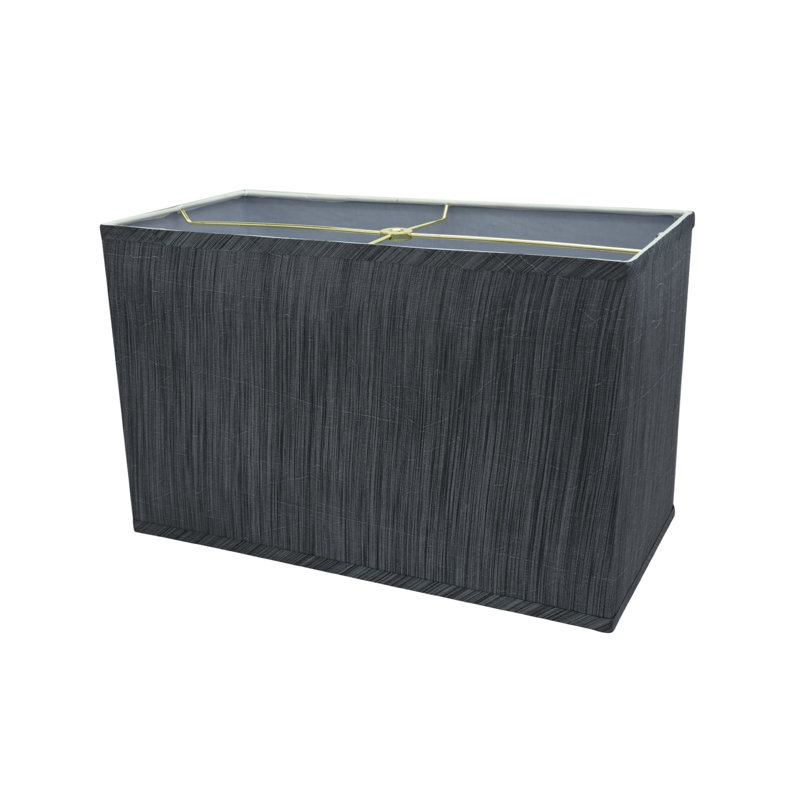 10'' H Synthetic Fabric Rectangle Lamp Shade