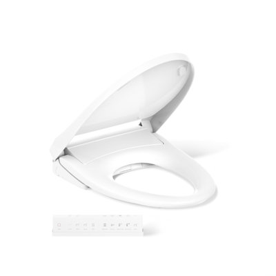 Purewash E930 Elongated Bidet Toilet Seat With Remote Control