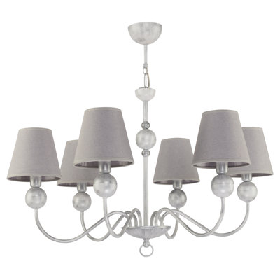 Garver 6 - Light Shaded Chandelier