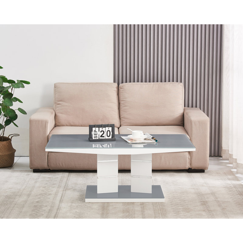 Shellman Pedestal Coffee Table