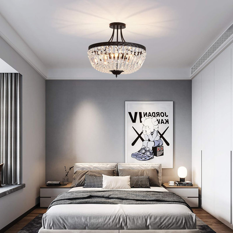 Circular Crystal Chandelier