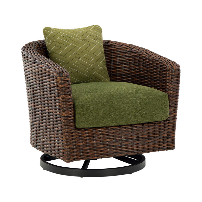 Chaise longue pivotante avec coussin Patrica