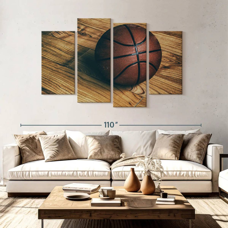 Sirci Gym Basketball, H 54 po x l 84 po