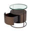 Napa Valley Glass End Table