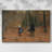 Hans Andersen Brendekilde "The Woodcutter in an Autumn Forest" - Museum Quality Gallery Wrapped Canvas Wall Art-1033444231