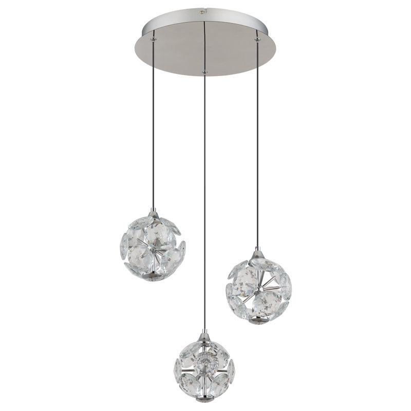 Bekam 1 - Light Chrome LED Pendant